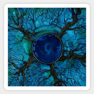 Interconnected Tree of Life Sticker